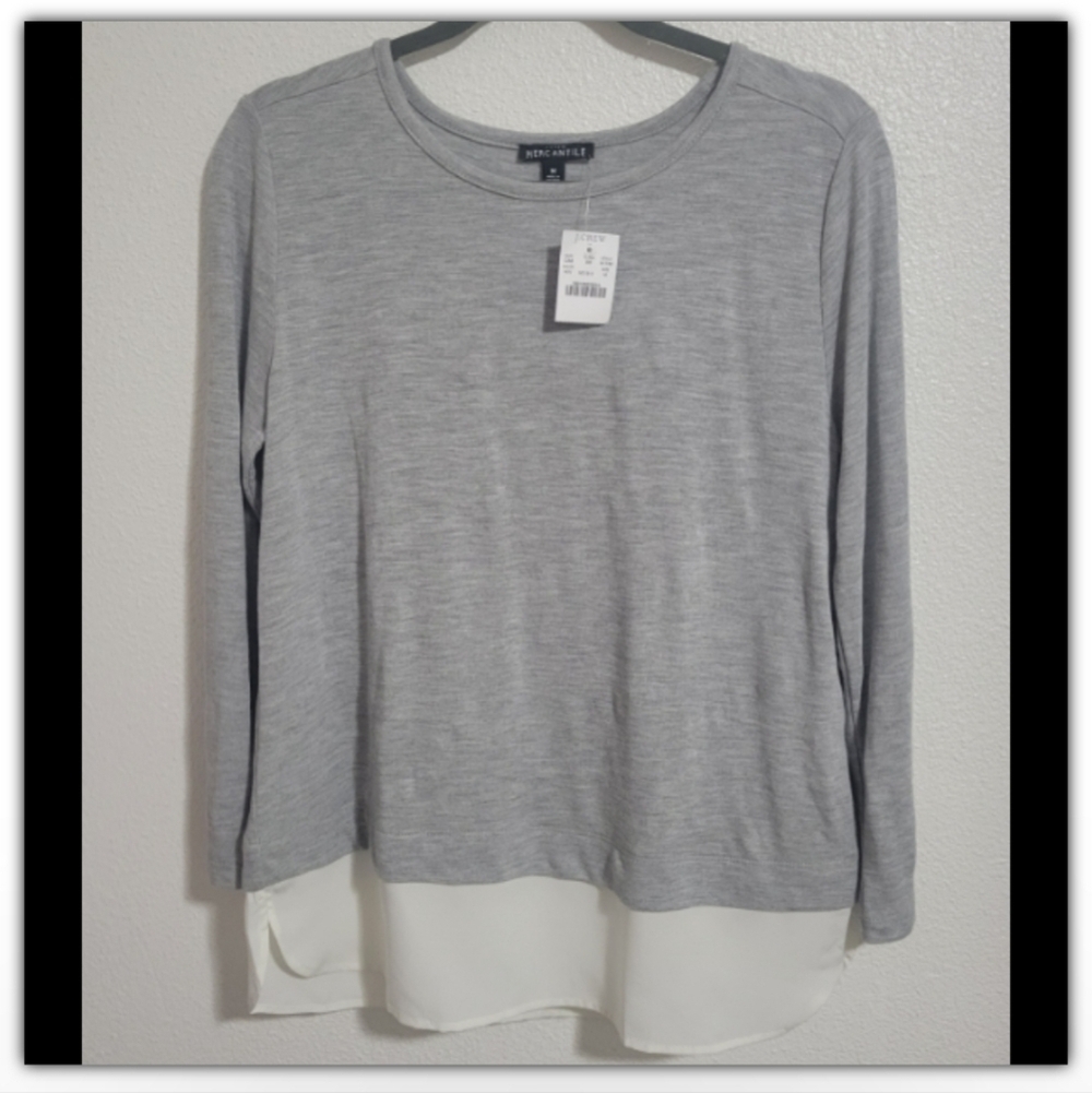 NWT JCrew Mercantile top size medium